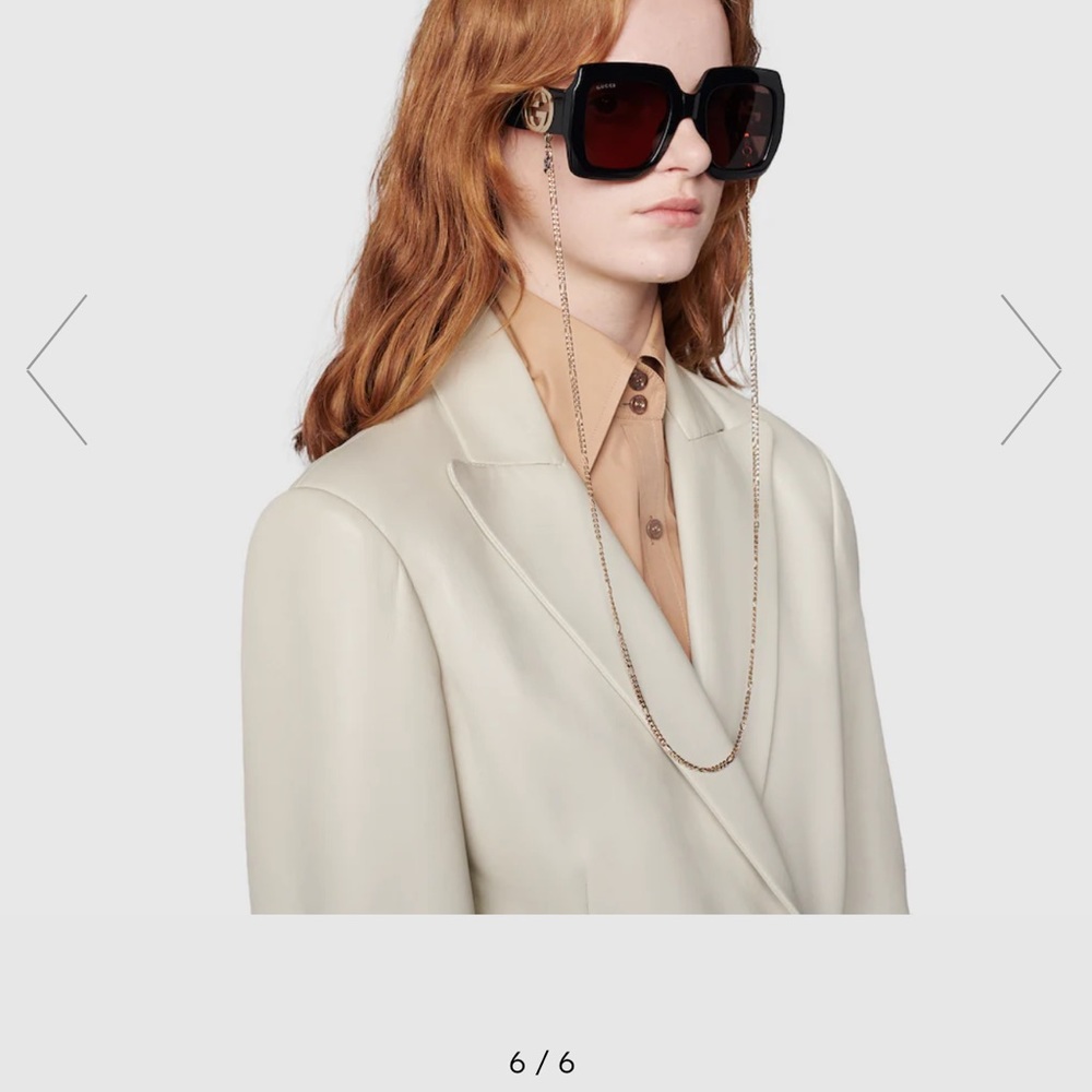 Gucci Sunglasses with Chain